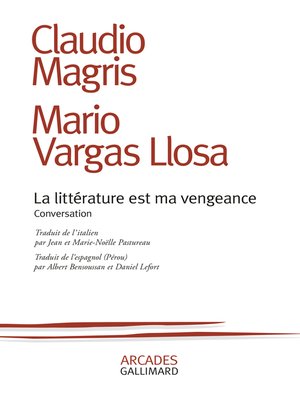 cover image of La littérature est ma vengeance